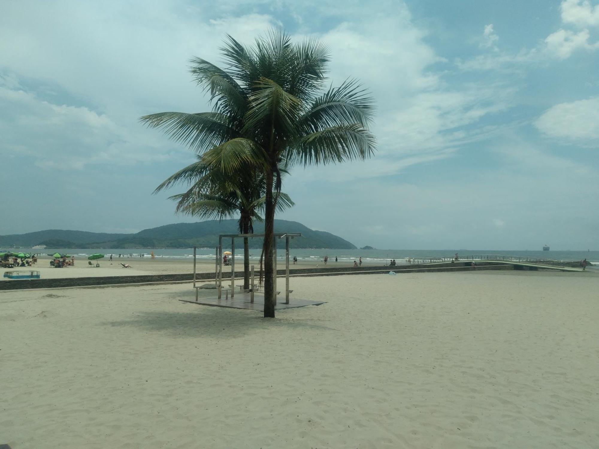 Varanda Mar - Estudio Em Santos Na Quadra Da Praia מראה חיצוני תמונה